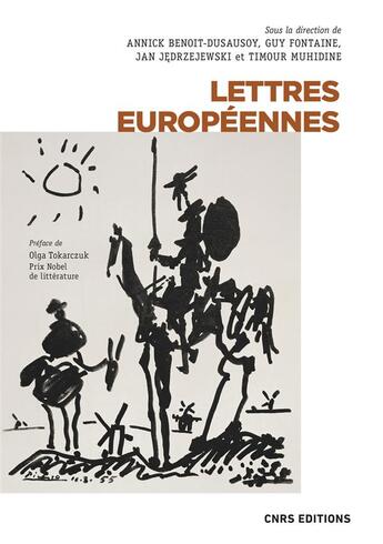 Couverture du livre « Lettres européennes » de  aux éditions Cnrs