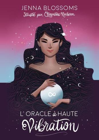 Couverture du livre « L'oracle à haute vibration » de Blossoms Jenna et Clementine Rocheron aux éditions Exergue