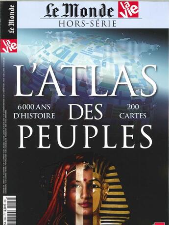 Couverture du livre « Le monde/le vie - hs n 26 la atlas des peuples - octobre 2018 » de  aux éditions Le Monde Hors-serie