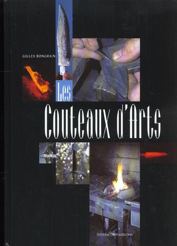 Couverture du livre « Les Couteaux D'Art » de Gilles Bongrain aux éditions Crepin Leblond