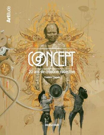 Couverture du livre « 9e concept ; 20 ans de création collective » de Frederic Claquin aux éditions Belin
