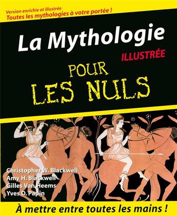 Couverture du livre « La mythologie illustrée pour les nuls » de Amy H. Blackwell aux éditions First