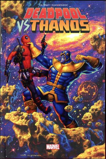 Couverture du livre « Deaspool vs Thanos » de Tim Seeley et Elmo Bondoc aux éditions Panini