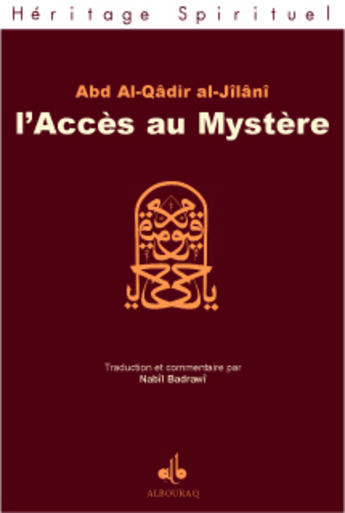 Couverture du livre « Acces au mystere (l') » de  aux éditions Albouraq