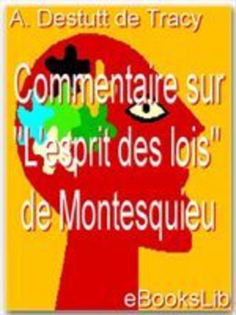 Couverture du livre « Commentaire sur 