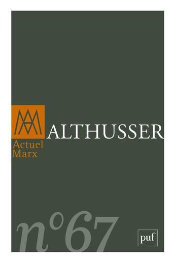 Couverture du livre « Actuel marx 2020, n.67 » de  aux éditions Puf