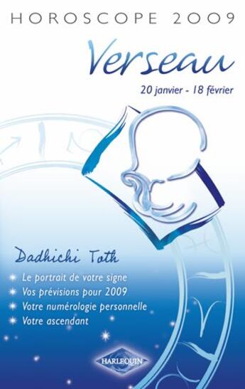 Couverture du livre « Verseau 2009 » de Dadhichi-T aux éditions Harlequin