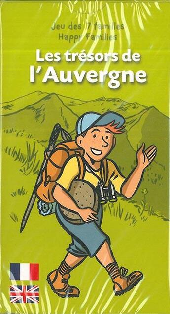 Couverture du livre « Les trésors de l'Auvergne ; le jeu de 7 familles » de  aux éditions La Petite Boite