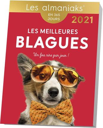 Couverture du livre « Les meilleures blagues (édition 2021) » de  aux éditions Editions 365