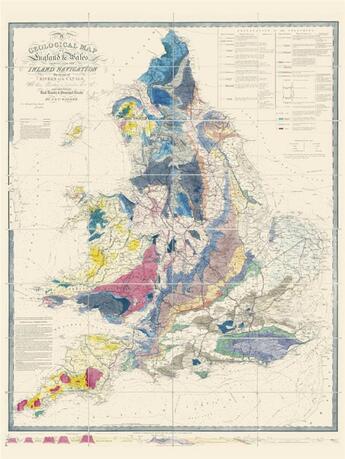 Couverture du livre « Carte géographique nostalgique : carte geologique de l'angle » de J. A. Knipe aux éditions Reliefs Editions