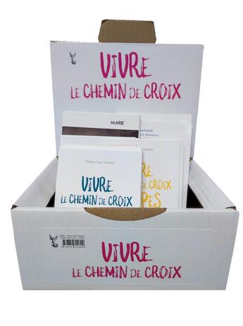 Couverture du livre « Boîte Chemins de croix » de  aux éditions Tequi