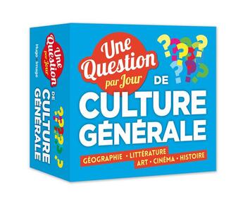 Couverture du livre « Une question de culture générale par jour (édition 2019) » de  aux éditions Hugo Image