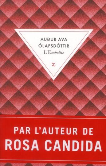 Couverture du livre « L'embellie » de Audur Ava Olafsdottir aux éditions Zulma