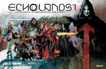 Couverture du livre « Echolands Tome 1 » de Haden Blackman et J. H. Williams Iii aux éditions Panini