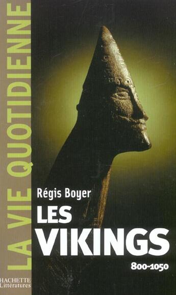 Couverture du livre « Les vikings, 800 - 1050 » de Régis Boyer aux éditions Fayard