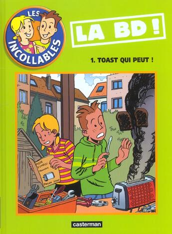 Couverture du livre « Incollables t1 - toast qui peut ! (les) » de Wesel/Taymans aux éditions Casterman