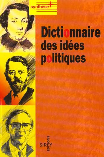 Couverture du livre « Dictionnaire Des Idees Politiques - 1ere Ed. » de Geledan-A aux éditions Dalloz