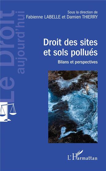 Couverture du livre « Droit des sites et sols pollués ; bilans et perspectives » de Damien Thierry et Fabienne Labelle aux éditions L'harmattan