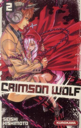 Couverture du livre « Crimson wolf Tome 2 » de Seishi Kishimoto aux éditions Kurokawa