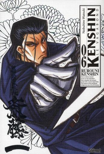 Couverture du livre « Kenshin le vagabond Tome 6 » de Nobuhiro Watsuki aux éditions Glenat