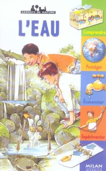 Couverture du livre « L'eau (édition 2004) » de James Gourier aux éditions Milan