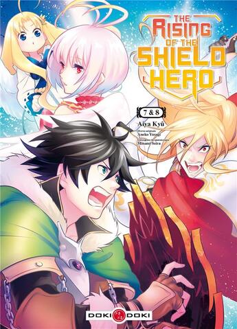 Couverture du livre « The rising of the shield hero : coffret vol.4 : Tomes 7 et 8 » de Aneko/Aiya aux éditions Bamboo