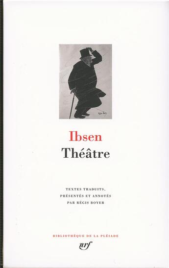 Couverture du livre « Théâtre » de Henrik Ibsen aux éditions Gallimard