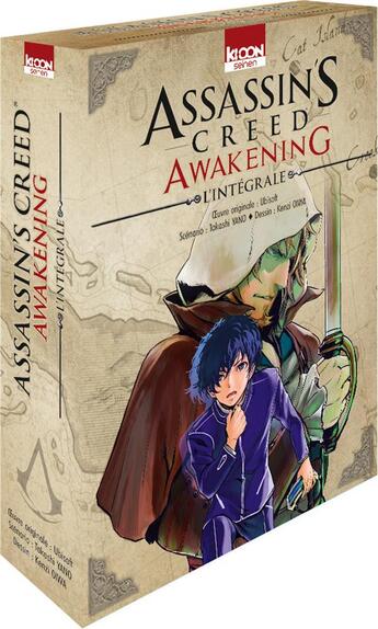 Couverture du livre « Assassin's Creed - Awakening : coffret Intégrale Tomes 1 et 2 » de Kenzi Oiwa et Takashi Yano aux éditions Ki-oon