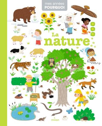 Couverture du livre « La nature » de  aux éditions Milan