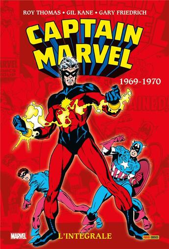 Couverture du livre « Captain Marvel : Intégrale vol.2 : 1969-1970 » de Gary Friedrich et Roy Thomas aux éditions Panini