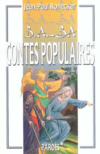 Couverture du livre « Contes populaires » de Jean-Paul Ronecker aux éditions Pardes