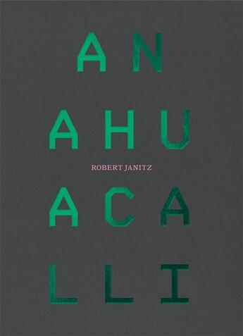 Couverture du livre « Robert Janitz at anahuacalli » de Robert Janitz aux éditions Dap Artbook