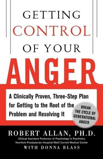 Couverture du livre « Getting control of your anger » de Allan Robert aux éditions Mcgraw-hill Education