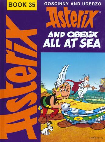 Couverture du livre « Asterix and obelix all at sea » de Albert Urderzo et Rene Goscinny aux éditions Nql