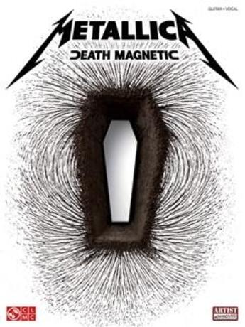 Couverture du livre « Metallica ; death magnetic guitar tab » de Metallica aux éditions Hal Leonard