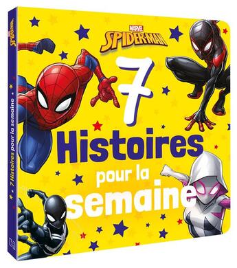 Couverture du livre « 7 histoires pour la semaine : Spider-Man Tome 2 » de Marvel aux éditions Disney Hachette