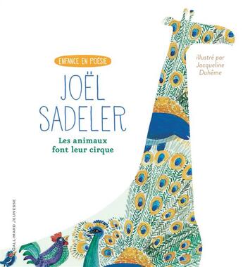 Couverture du livre « Les animaux font leur cirque » de Joel Sadeler aux éditions Gallimard-jeunesse