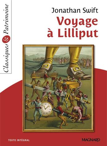 Couverture du livre « Voyage à Lilliput » de Jonathan Swift aux éditions Magnard