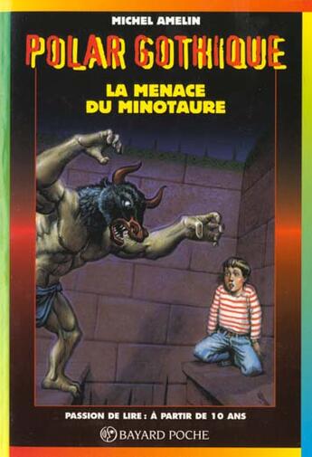 Couverture du livre « La Menace Du Minotaure 404 » de Amelin M aux éditions Bayard Jeunesse