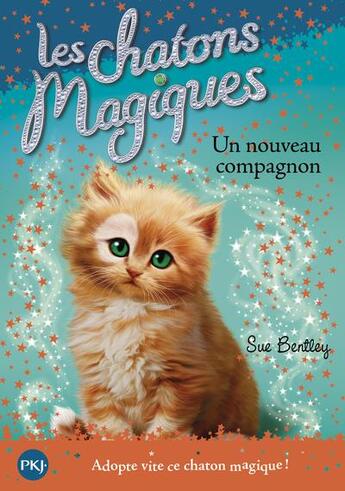 Couverture du livre « Les chatons magiques Tome 19 : un nouveau compagnon » de Sue Bentley aux éditions Pocket Jeunesse