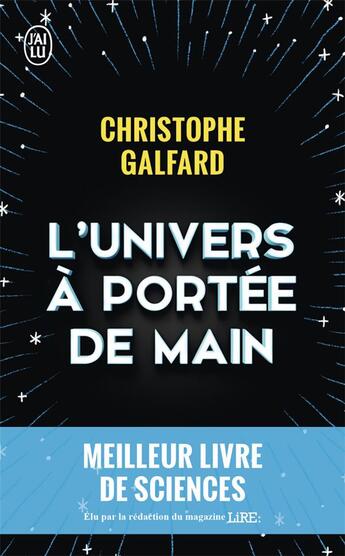 Couverture du livre « L'univers à portée de main » de Christophe Galfard aux éditions J'ai Lu