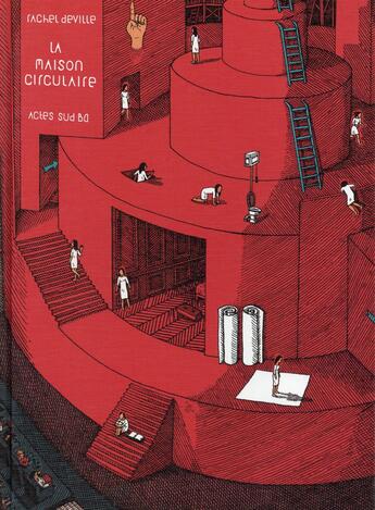 Couverture du livre « La maison circulaire » de Rachel Deville aux éditions Actes Sud