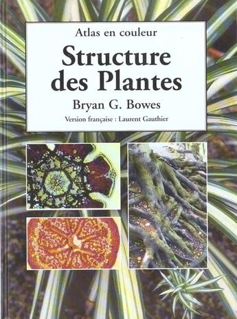 Couverture du livre « Structure Des Plantes » de Bryan Bowes aux éditions Inra