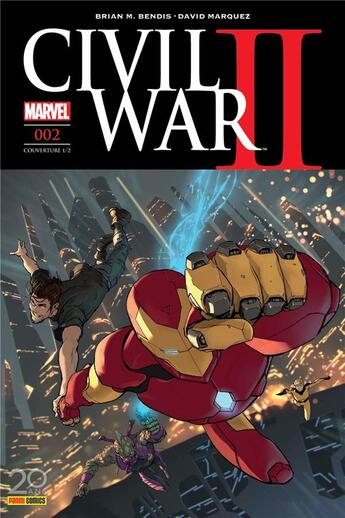 Couverture du livre « Civil war II n.2 » de  aux éditions Panini Comics Fascicules