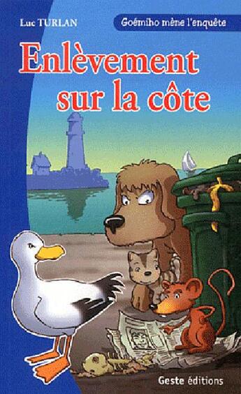 Couverture du livre « Enlèvement sur la côte » de Luc Turlan aux éditions Geste