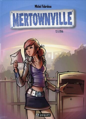 Couverture du livre « MERTOWNVILLE Tome 1 : mertownville Tome 1 ; lydia » de Michel Falardeau aux éditions Paquet