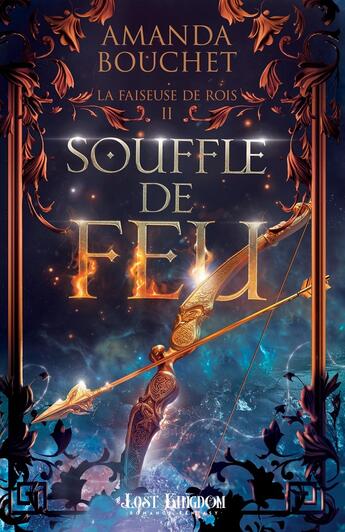 Couverture du livre « La faiseuse de roi Tome 2 : Souffle de feu » de Amanda Bouchet aux éditions Mxm Bookmark