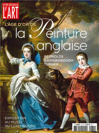 Couverture du livre « Dossier de l'art n 272 l'age d'or de la peinture anglaise - septembre 2019 » de  aux éditions Faton Revue