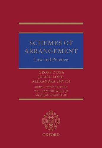 Couverture du livre « Schemes of Arrangement: Law and Practice » de Smyth Alexandra aux éditions Oup Oxford