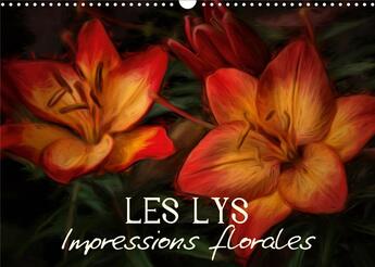 Couverture du livre « Les lys impressions florales calendrier mural 2020 din a3 horizontal - egayez votre quotidien calend (édition 2020) » de Vronja Photon aux éditions Calvendo